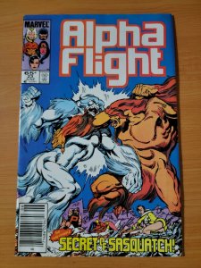 Alpha Flight #23 Newsstand Variant ~ NEAR MINT NM ~ 1985 Marvel Comics