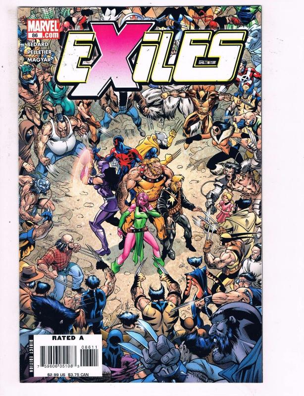 Exiles # 86 VF/NM Marvel Comic Books X-Men Blink Cannonball Cyclops Morph!! SW14