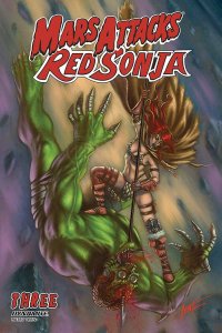 Mars Attacks Red Sonja #3 Cvr B Strati (Dynamite, 2020) NM