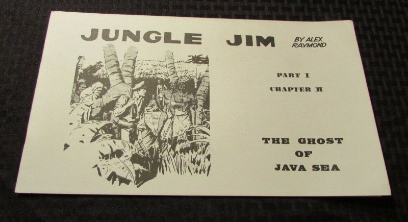 1972 JUNGLE JIM by Alex Raymond Part 1 Ch.2  B&W Sundays King Features KFS VF-