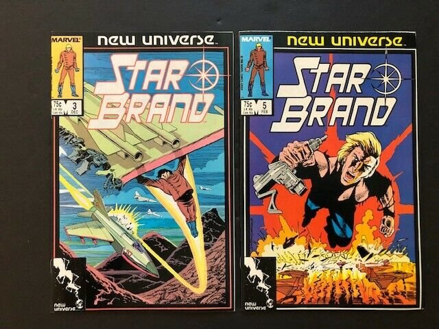 LOT OF 4-MARVEL STAR BRAND #3,5,6,10 VERY FINE (PF966)