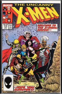 The Uncanny X-Men #219 (1987) X-Men