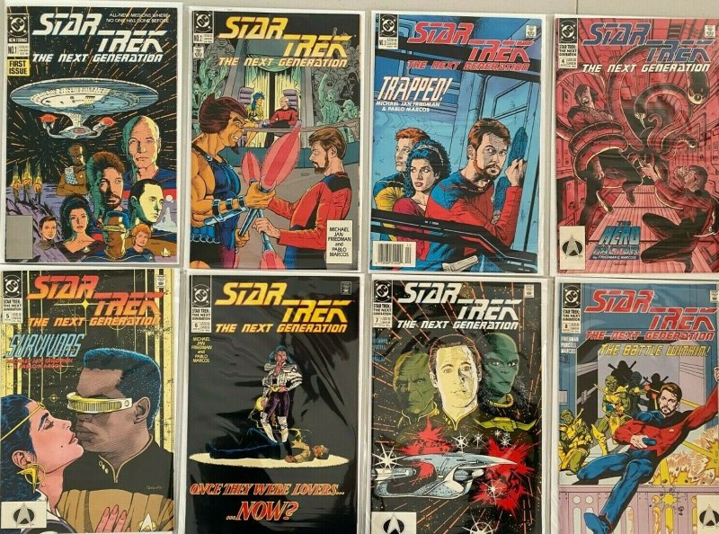 Star trek the next generation comic lot 2nd series#1-80 ANN 1-6 108 diff (1989)