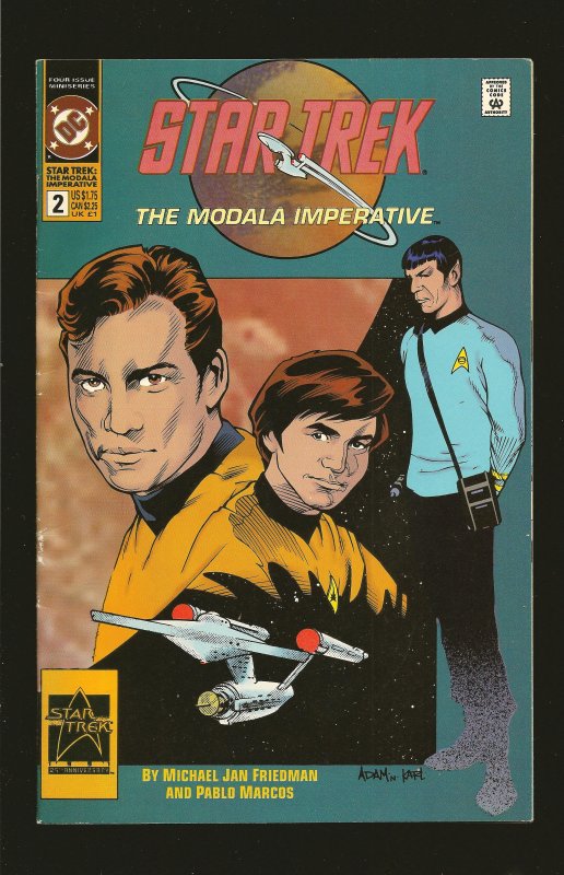 DC Comics Star Trek The Modala Imperative #1 July 1991 #2 August 1991