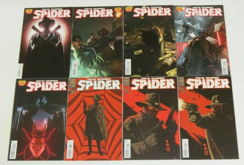 the Spider #1-18 VF/NM complete series - dynamite comics - pulp hero set lot