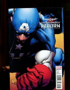 CAPTAIN AMERICA: REBORN #1 (9.2) QUESADA VARIANT COVER! 2009~