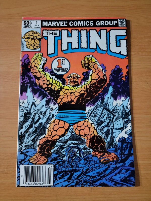 The Thing #1 Newsstand Variant ~ VERY FINE - NEAR MINT NM  ~ 1983 Marvel Comics