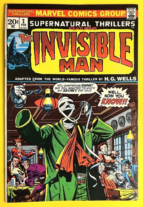 Supernatural Thrillers 2 THE INVISIBLE MAN HORROR (1973)