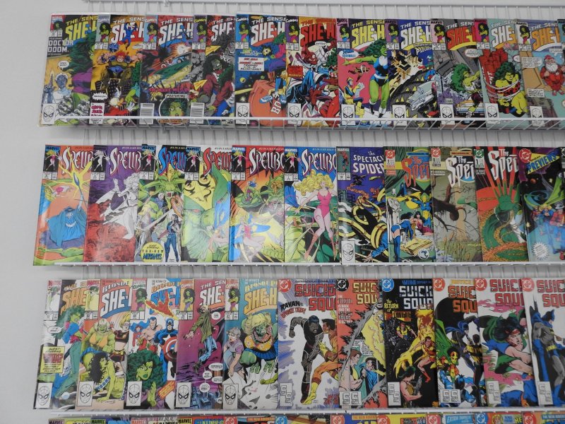 Huge Lot 180+ Comics W/ She-Hulk, Suicide Squad, Superman, +More! Avg VF- Cond!