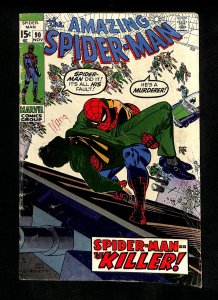 Amazing Spider-Man #90 Death of Captain Stacy!