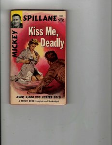 3 Books A Gentle Murderer Who Killed Sweet Sue? Kiss Me, Deadly Mystery JK34