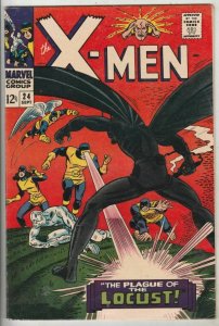 X-Men # 24 Strict VF+ High-Grade 1st The Locust, Werner Roth, Dick Ayers Wow