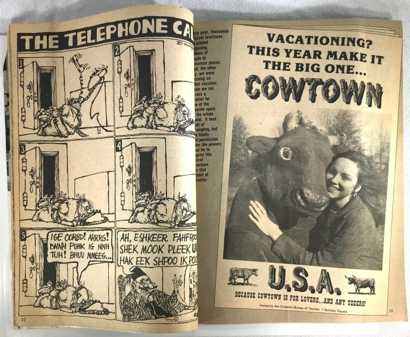 CRACKED GIANT Parody Comic Magazine March 1981 Issue — Major Magazines Good Cond