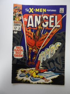 The X-Men #44 (1968) VG+ condition ink back cover