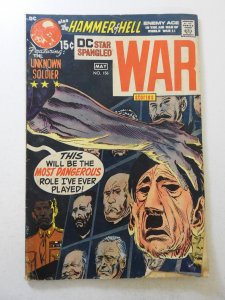 Star Spangled War Stories #156 (1971) VG- Condition moisture stain