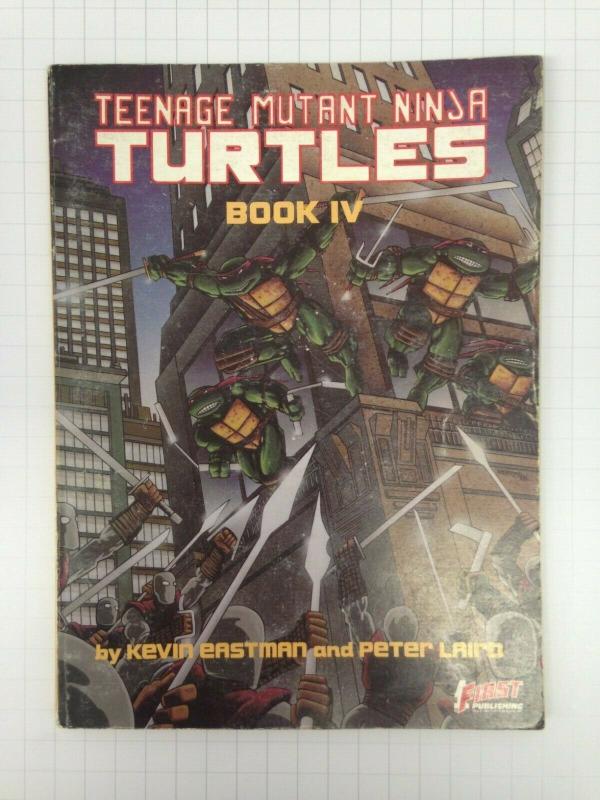 Teenage Mutant Ninja Turtles 1-4 First Comics magazines