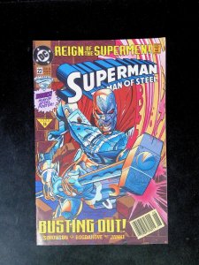 Superman The Man of Steel #22  DC Comics 1993 VF/NM Newsstand