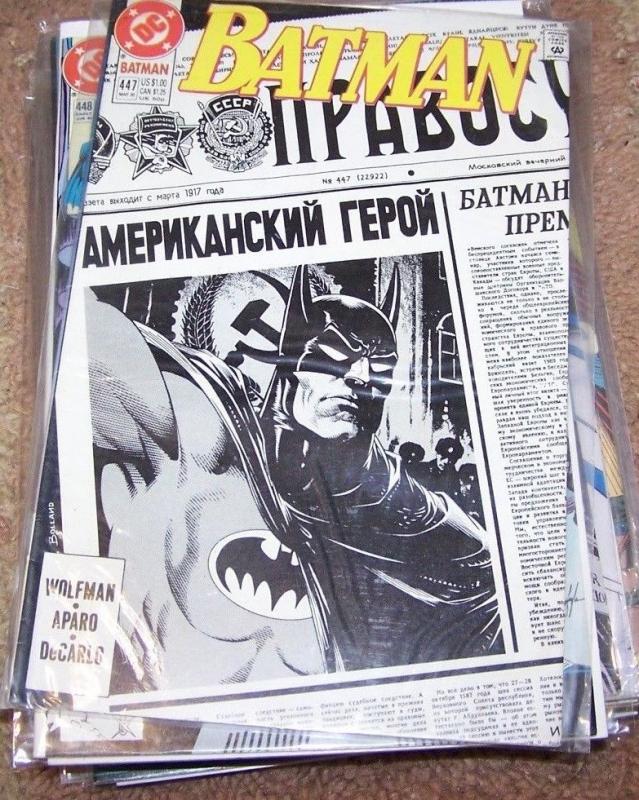 Batman #447 (May 1990, DC) THE DEMON+ RUSSIA JAMES GORDON GOTHAM