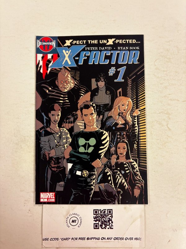 X-Factor #1 NM Marvel Comic Books Madrox Wolfsbane Strong Guy 20 HH101