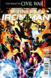 INVINCIBLE IRON MAN (2015 MARVEL) #11 CVR A MIKE DEODATO JR