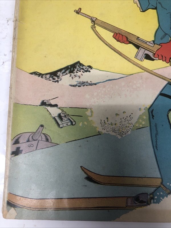 The Blue Beetle (1943) # 28 Holyoke Publishing • Golden Age Era • Armed Forces