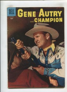FOUR COLOR #105 (4.5) GENE AUTRY AND CHAMPION!! 1955