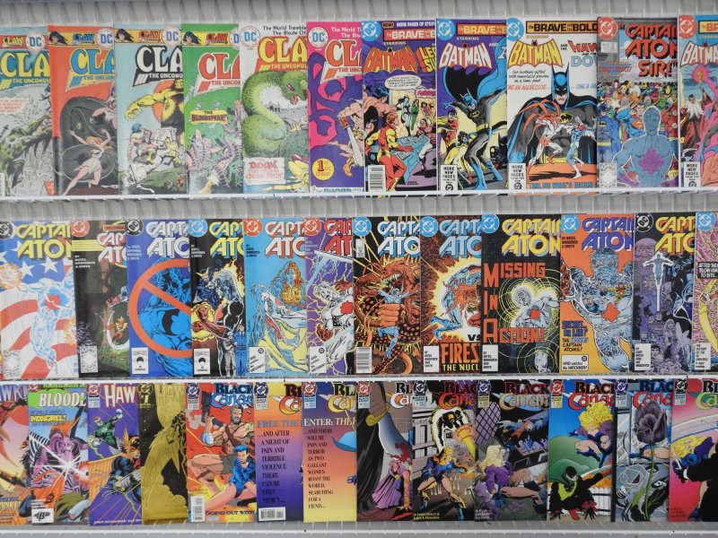 Huge Lot of 200+ Comics W/ Batman, Captain Atom +More! Avg. FN+ Condition!