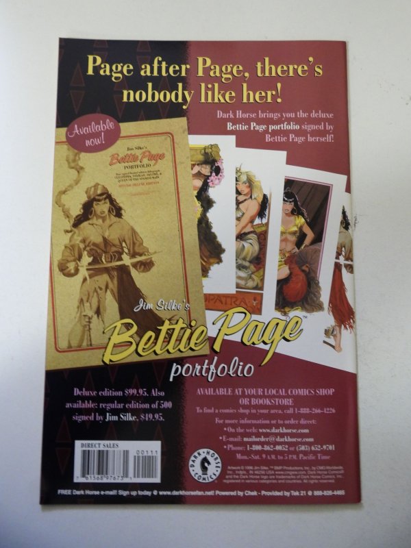 Bettie Page: Queen of the Nile #1 VF Condition