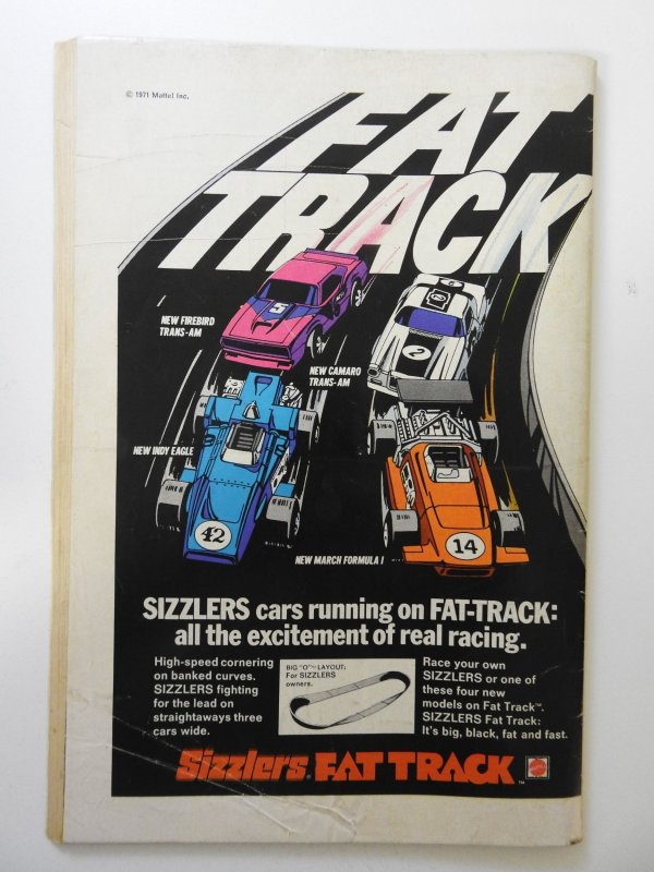 Weird War Tales #1 (1971) VG Condition cover detached top staple