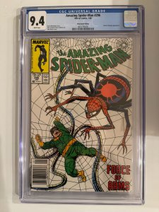 Amazing Spider-man # 296 CGC 9.4 Marvel  Dr Octopus Newsstand (1988)