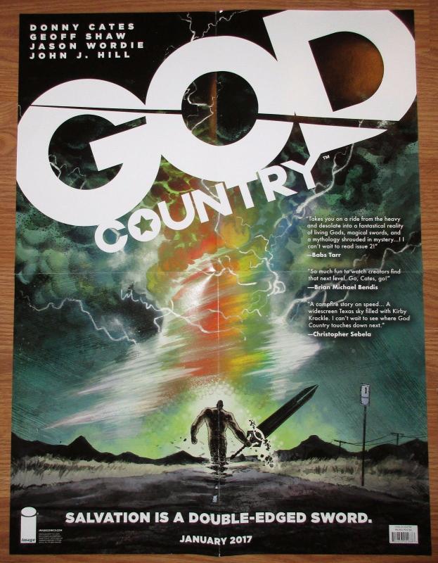 God's Country by Image Comics Folded Promo Poster (18 x 24)