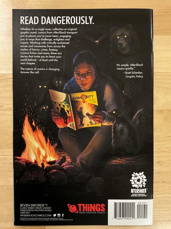 Seven Swords #1 Tessier Virgin Variant