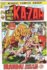 Astonishing Tales #9 (Dec-71) VF+ High-Grade Ka-Zar, Doctor Doom