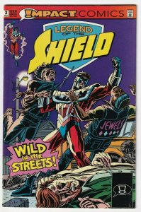 Legend Of The Shield #3 September 1991 Impact Comics DC