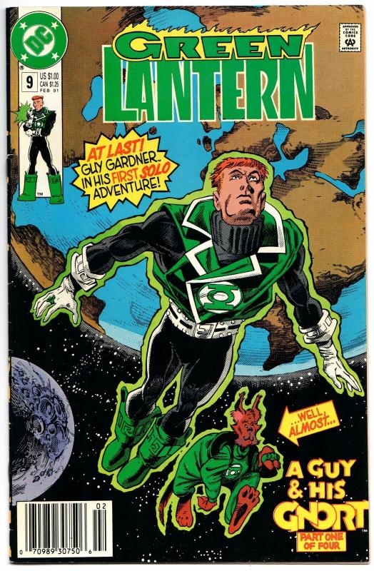 Green Lantern #9 (DC, 1991) FN