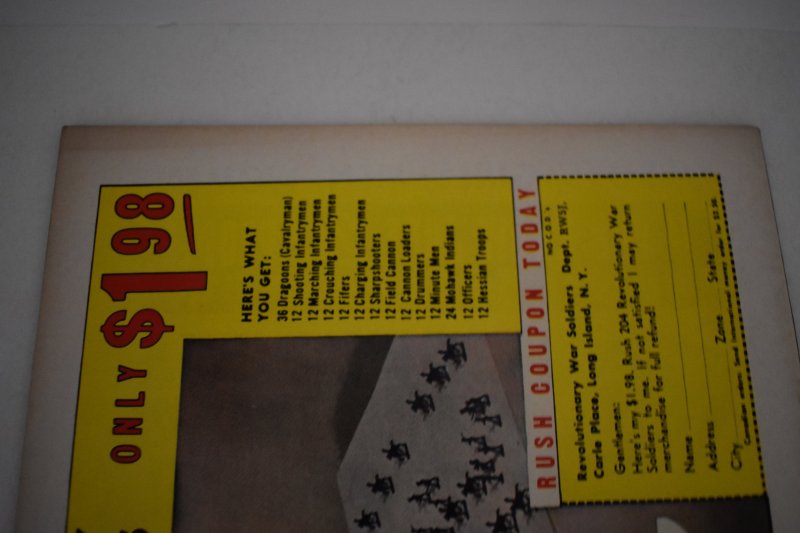 Star Spangled War Stories #105 (1962) Dinosaur Cover FN+ 6.5 Comic Book