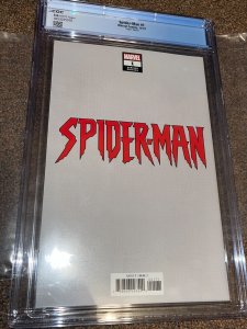 Spider-Man 1 (2019) JJ Abrams, Copiel 1:500 Virgin Variant Cover, CGC Graded 9.8