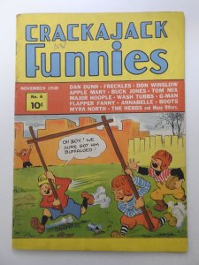 Crackajack Funnies #6 (1938) Solid VG+ Condition!!