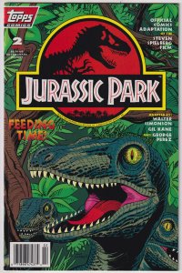 Jurassic Park #2 Newsstand Edition (1993) Jurassic Park NEWSSTAND EDITION