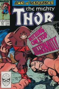 Thor #411 FN ; Marvel | Juggernaut - 1st Appearance New Warriors