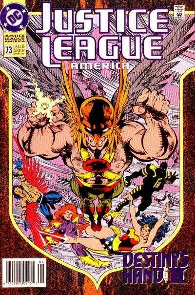 Justice League (1987 series) #73, VF+ (Stock photo)