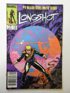 Longshot #1 (1985) VG Condition moisture stain