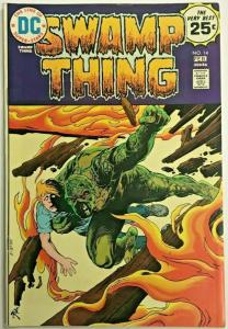 SWAMP THING#14 FN/VF 1975 DC BRONZE AGE COMICS