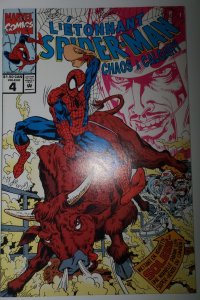 L'Etonnant Spider-Man Chaos a Calgary #4 Marvel Comics 1992 (VFNM 9.0/Stock Pic)