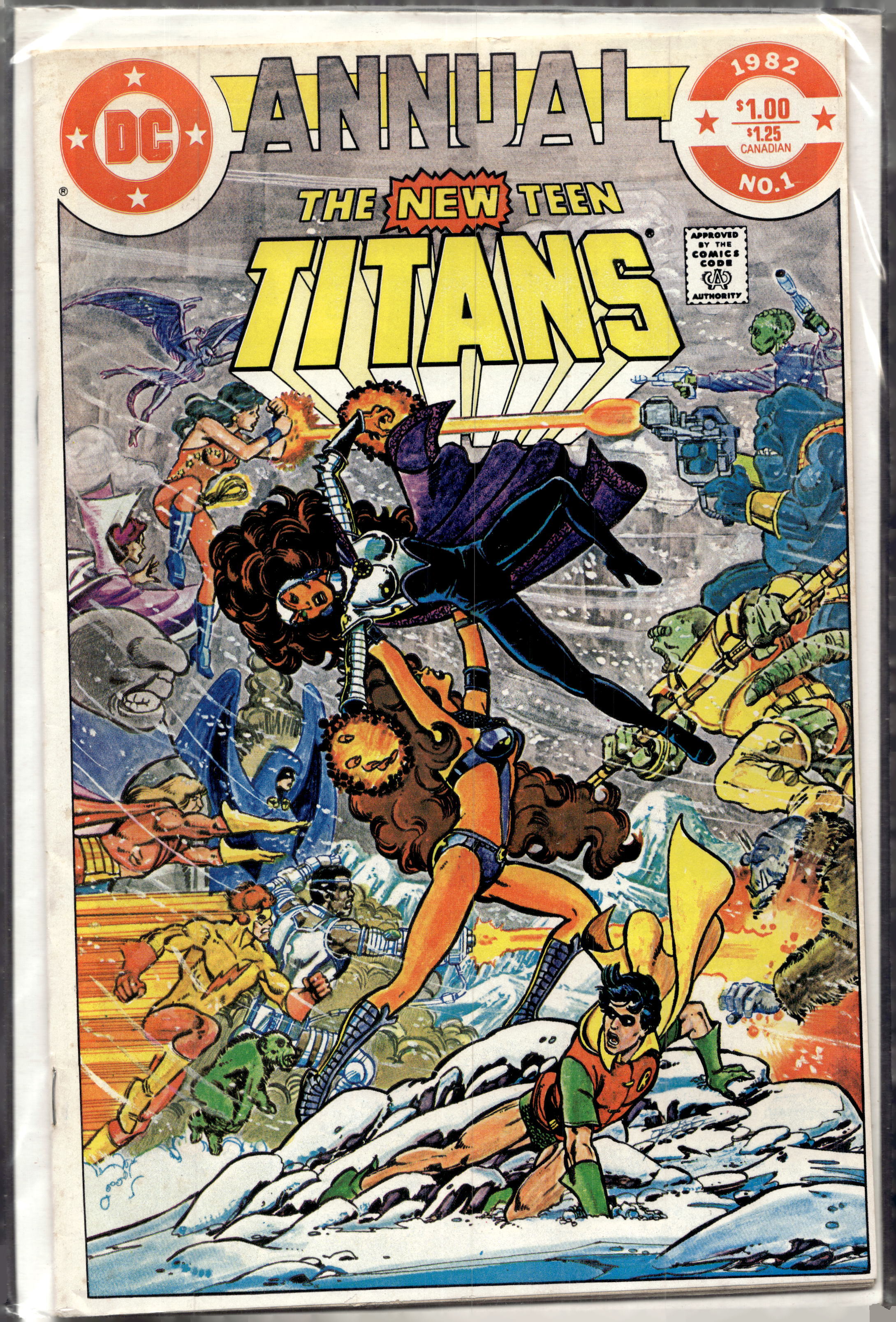The New Teen Titans Annual #1 (1982) Teen Titans | Comic Books - Bronze ...