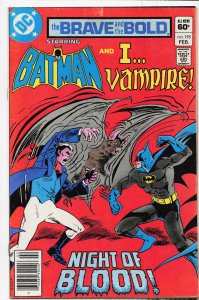 The Brave and the Bold #195 (1983) I... Vampire!