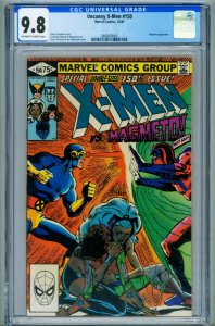 X-MEN #150 CGC 9.8 // comic book // 1981 // MARVEL // 3860858005