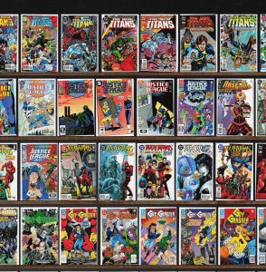 Huge Lot 150+ Comics with The New Titans, Guy Gardner: Warrior & More!