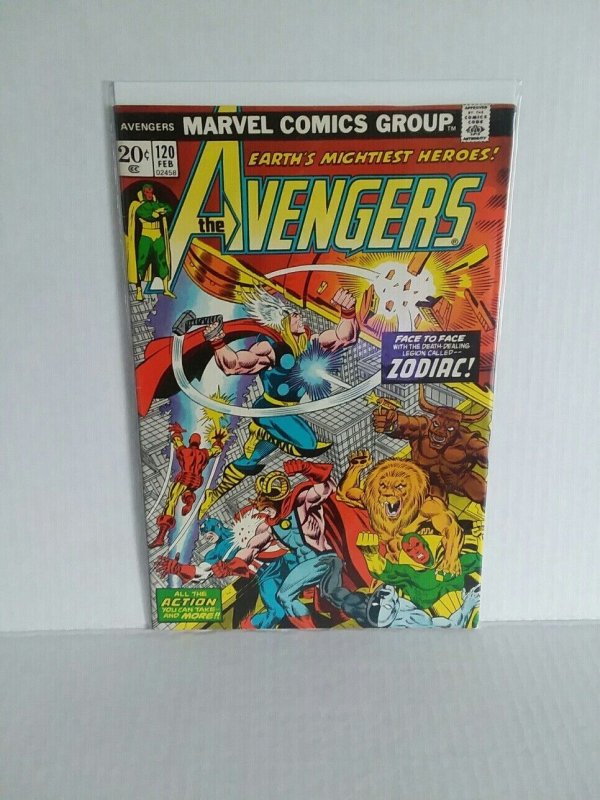 AVENGERS #120 + 148, 168, 169, 189, 191, 198 - THE ZODIAC - FREE SHIPPING 