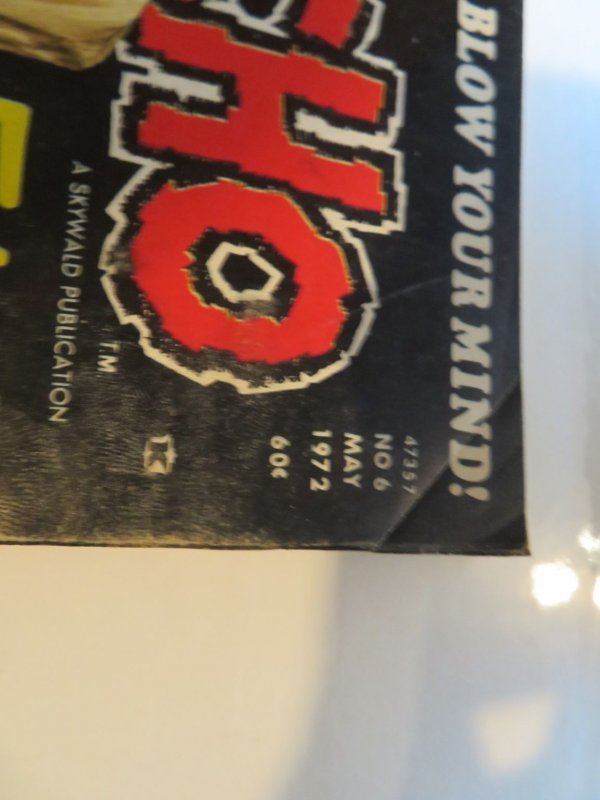 Psycho #6 (1972)Comic Book Mag VG- 3.5